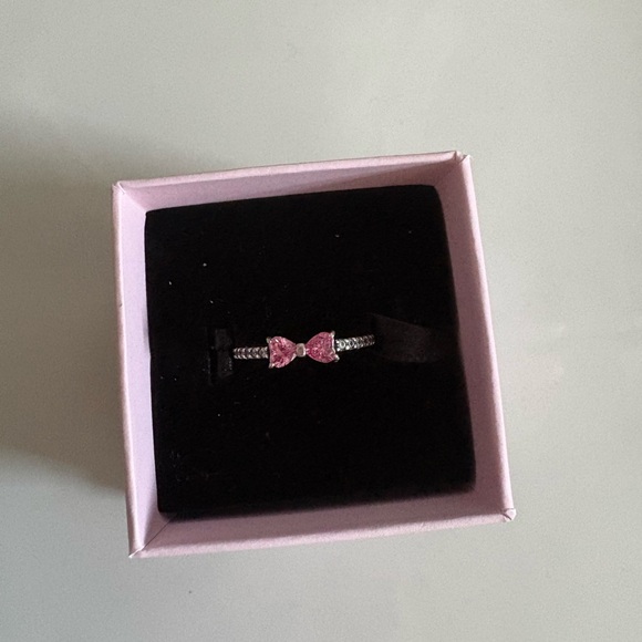 Pandora Jewelry - Pandora Pink Bow Ring